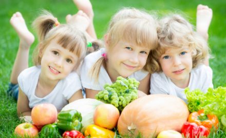 How much food does a child need each day?