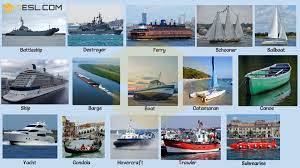 4 Types of Boats