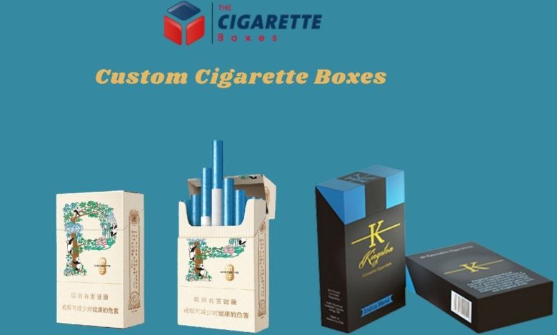 custom cigarette packaging boxes