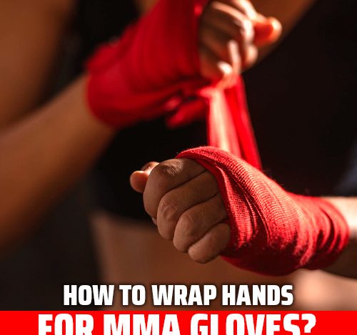 Wrap hands for MMA Gloves