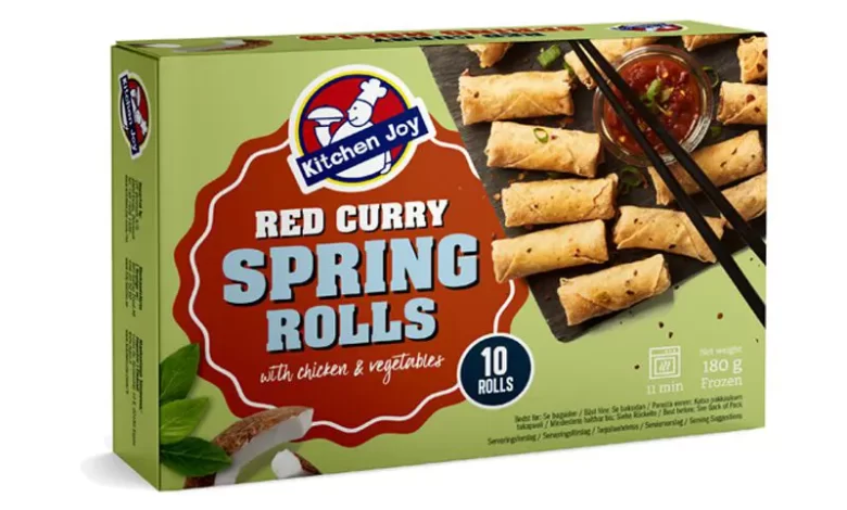 custom corner Spring Rolls