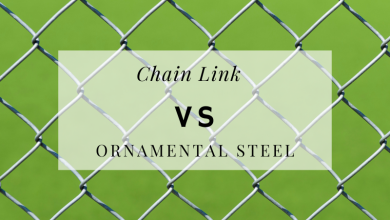 Photo of Which one Fence Is Right For You? Chain Link Vs. Ornamental Steel