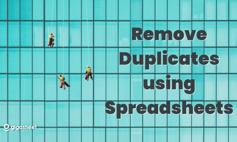 remove duplicates from csv files